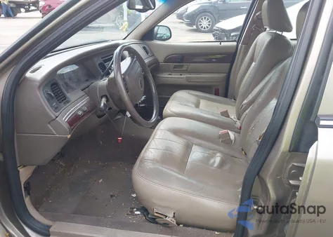 2004 Mercury Grand Marquis Ls из США, поврежденный, VIN 2MEFM75W54X626248